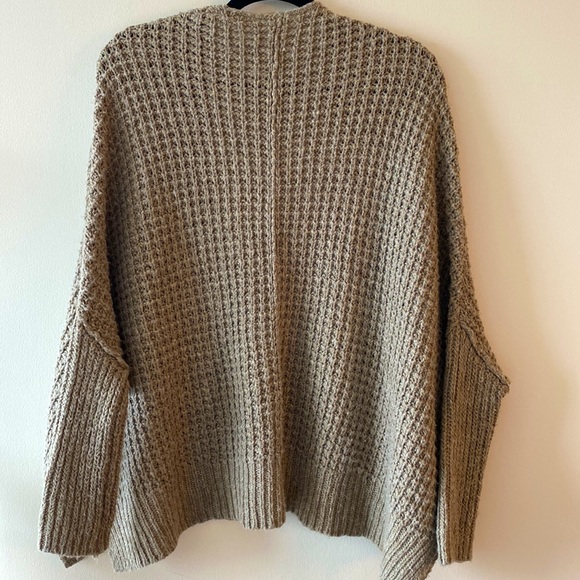 Free People Breeze Knit Slouchy Sweater Cardigan - Picture 12 of 13